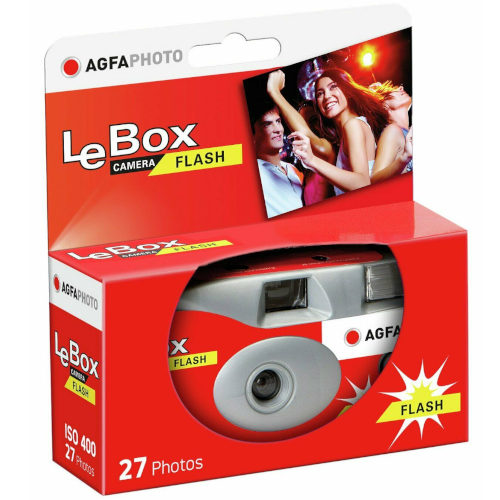 Câmara Descartável LeBox Flash ISO-400 (27 Exp.)